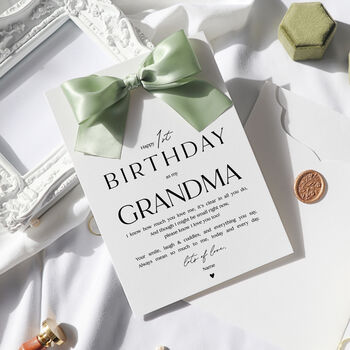 Birthday Card For Mummy From Baby Girl Boy, 3 of 10