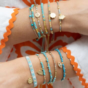Desire Turquoise Friendship Bracelet, 3 of 4