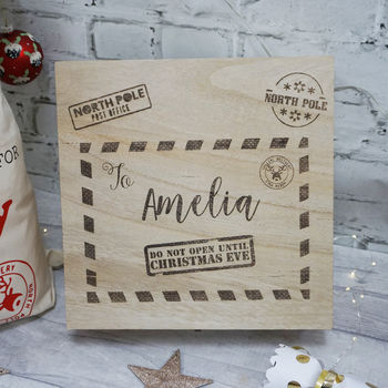 Personalised Christmas Eve Box 'mail' By Perfect Personalised Gifts | notonthehighstreet.com