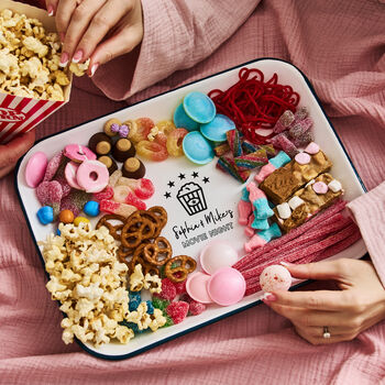 Personalised Couples Movie Night Tray, 4 of 4