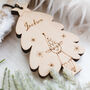 Personalised Elf And Christmas Tree Decoration, thumbnail 2 of 2