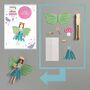 Fairy Party Bag With Wand And Peg Doll Kits, thumbnail 7 of 10