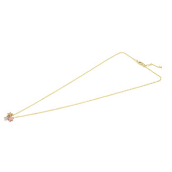 Star Trio Necklace With Gold Chain/Silver Chain, 3 of 6