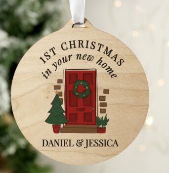 Personalised New Home Wooden Decoration, 4 of 4