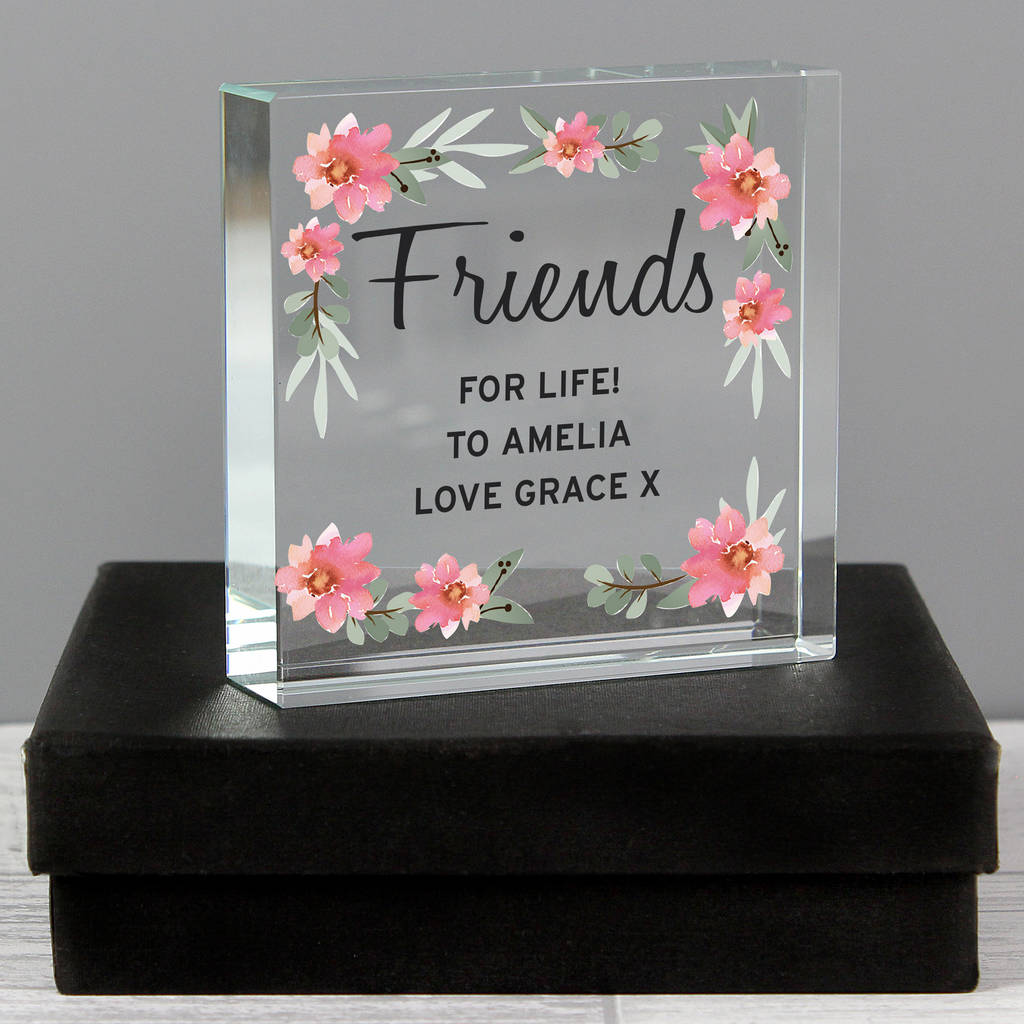 Personalised Friends Token Gift With Box