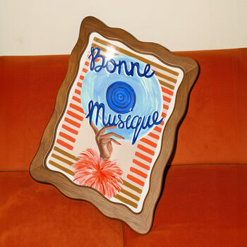 Bonne Musique Retro Music Art Print, 2 of 12