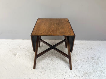 Ercol 1950’s Old Colonial Blue Label Drop Leaf Table, 6 of 10