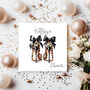 Leopard Print Stilettos Birthday Card For Bestie, thumbnail 1 of 3