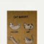 Shaded Cat Pointillism Diy Art Kit Set Of Four, thumbnail 3 of 9