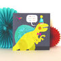 Birthday Dinosaur Card, thumbnail 4 of 5