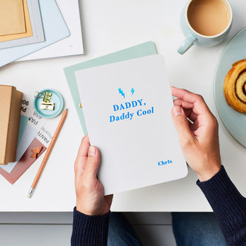 Personalised Daddy Cool Foiled Notebook, 2 of 8
