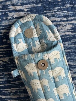 Spectacle Case, Block Print Glasses Cover, 3 of 11