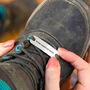 Personalised Hiking Walking Boot Boot Tag, thumbnail 4 of 8
