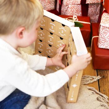 Personalised Fill Your Own Gingerbread Advent Calendar, 2 of 5