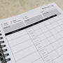 Workout Three Months Training Log Book, thumbnail 4 of 7