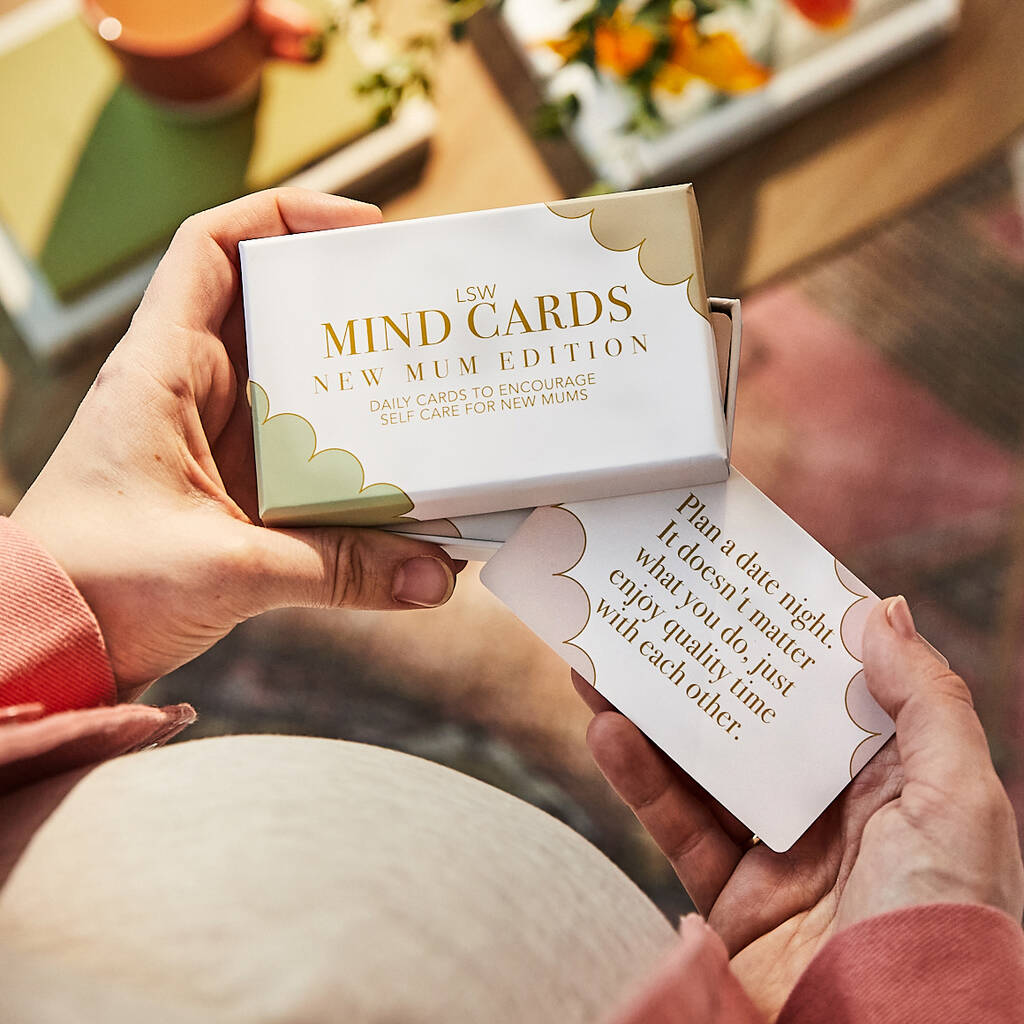 Mind Cards: New Mum Edition, Mindfulness Affirmations, 1 of 8