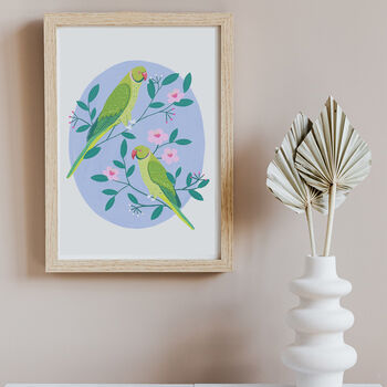 Parakeets Art Print, 2 of 10