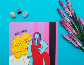 You Are A Badass Empowering Art Print, 4 of 6