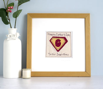 Personalised Superhero Birthday Card For Her, 4 of 12