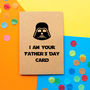 'Darth's Father's Day' Funny Father's Day Card, thumbnail 1 of 2