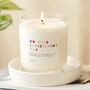 Christening Gift For Boy Personalised Soy Scented Candle, thumbnail 1 of 9