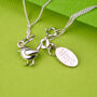 Personalised Robin Charm Necklace, thumbnail 2 of 7