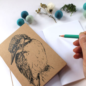 A6 Kingfisher Notebook, 3 of 5
