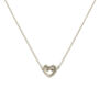 Sterling Silver Loveknot Necklace, thumbnail 2 of 2