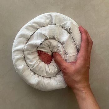 Botanically Dyed Eye Pillow Lavender And Flaxseed Filling, 4 of 6