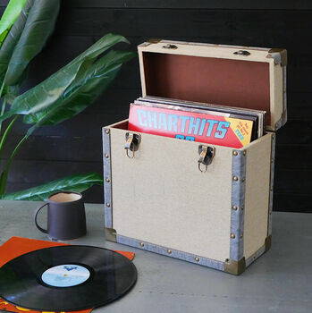 Personalised Vinyl Record Storage Case, 12 of 12