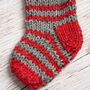 Personalised Stocking Garland Knitting Kit, thumbnail 2 of 4