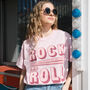 Rock And Roll Women's British Seaside Graphic T Shirt, thumbnail 1 of 4