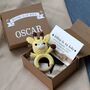 Personalised Keepsake Gift Box With Giraffe Rattle, thumbnail 3 of 5