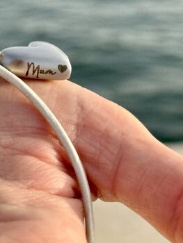 Personalised Heart Urn Necklace For Pet Or Human Memorial Ashes, 5 of 12