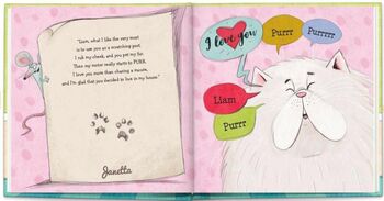 Personalised Children's Book, If My Cat Could Talk, 8 of 10