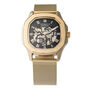 Thomas And George Automatic Skeleton Men's Watch Berlin Gold Edition, thumbnail 2 of 7