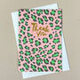 Eight Thank You Ikat Leopard Spot Note Cards Box Set, thumbnail 10 of 10