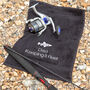 Personalised Embroidered Fishing Towel, thumbnail 3 of 6
