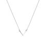 Sterling Silver Essential V Wishbone Necklace, thumbnail 3 of 5