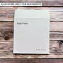 Set Of 10 Square Wedding Favour Envelopes Personalised, thumbnail 5 of 5