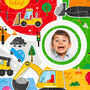 Personalised Construction Town Birthday Jigsaw Puzzle, thumbnail 2 of 10