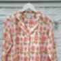 Hand Block Printed Cotton Pyjama Set, thumbnail 9 of 12