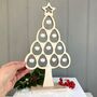 Large Christmas Natural Wood Tree With Bells, thumbnail 4 of 4