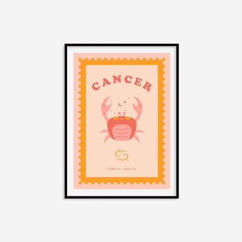 Children's Cancer Zodiac Print, 4 of 7