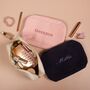 Personalised Embroidered Make Up And Cosmetics Bag, thumbnail 1 of 7
