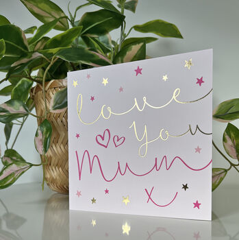 Starlight Love You Mum Card, 2 of 2