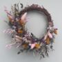 Small Spring Dried Flower Wreath Mothers Day Gift, thumbnail 3 of 7