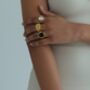 Enso Moonstone Wraparound Ring, thumbnail 4 of 7
