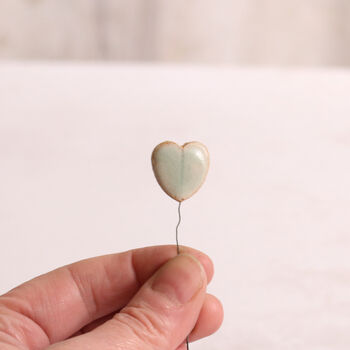 Handmade Ceramic Primrose Flower Stems Set | Fuchsia Pink, 6 of 8