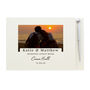 Personalised Vintage Style Hardback Wedding Guest Book, thumbnail 4 of 4
